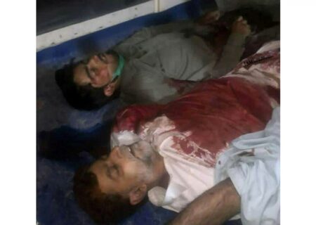 عکس به هلاکت رسیدن ملاعمر سرکرده گروه تروریستی جیش العدل و فرزندانش