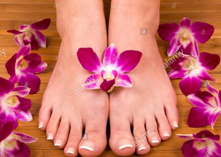 ماسکی مخصوص زیبایی پوست پاهایتان