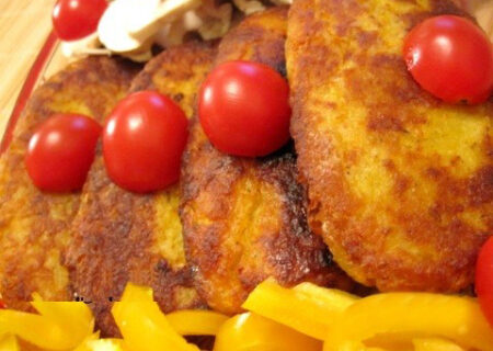 طرز تهیه “کتلت سیب زمینی”